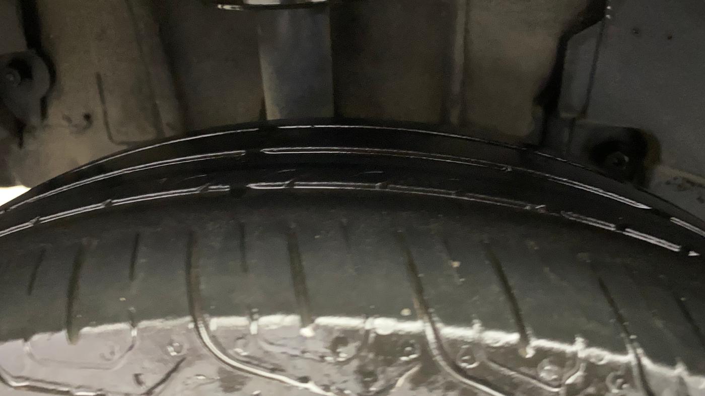 2024 Tata TIGOR XZ PLUS CNG, CNG, Manual, 28,792 km, Right Rear Tyre Tread
