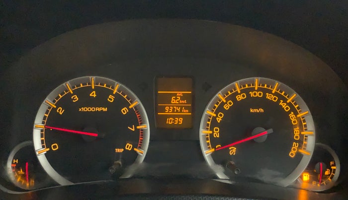 2013 Maruti Swift Dzire VXI, Petrol, Manual, 93,849 km, Odometer Image