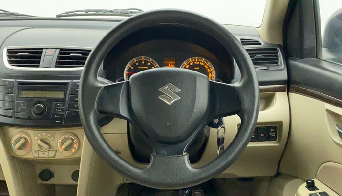 2013 Maruti Swift Dzire VXI, Petrol, Manual, 93,849 km, Steering Wheel Close Up