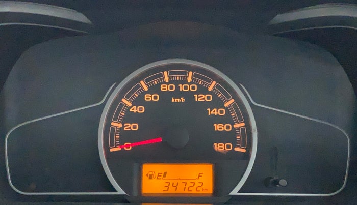 2020 Maruti Alto VXI PLUS, Petrol, Manual, 34,722 km, Odometer Image