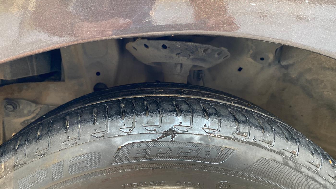 2020 Honda City 1.5L I-VTEC ZX CVT, Petrol, Automatic, 60,934 km, Left Front Tyre Tread