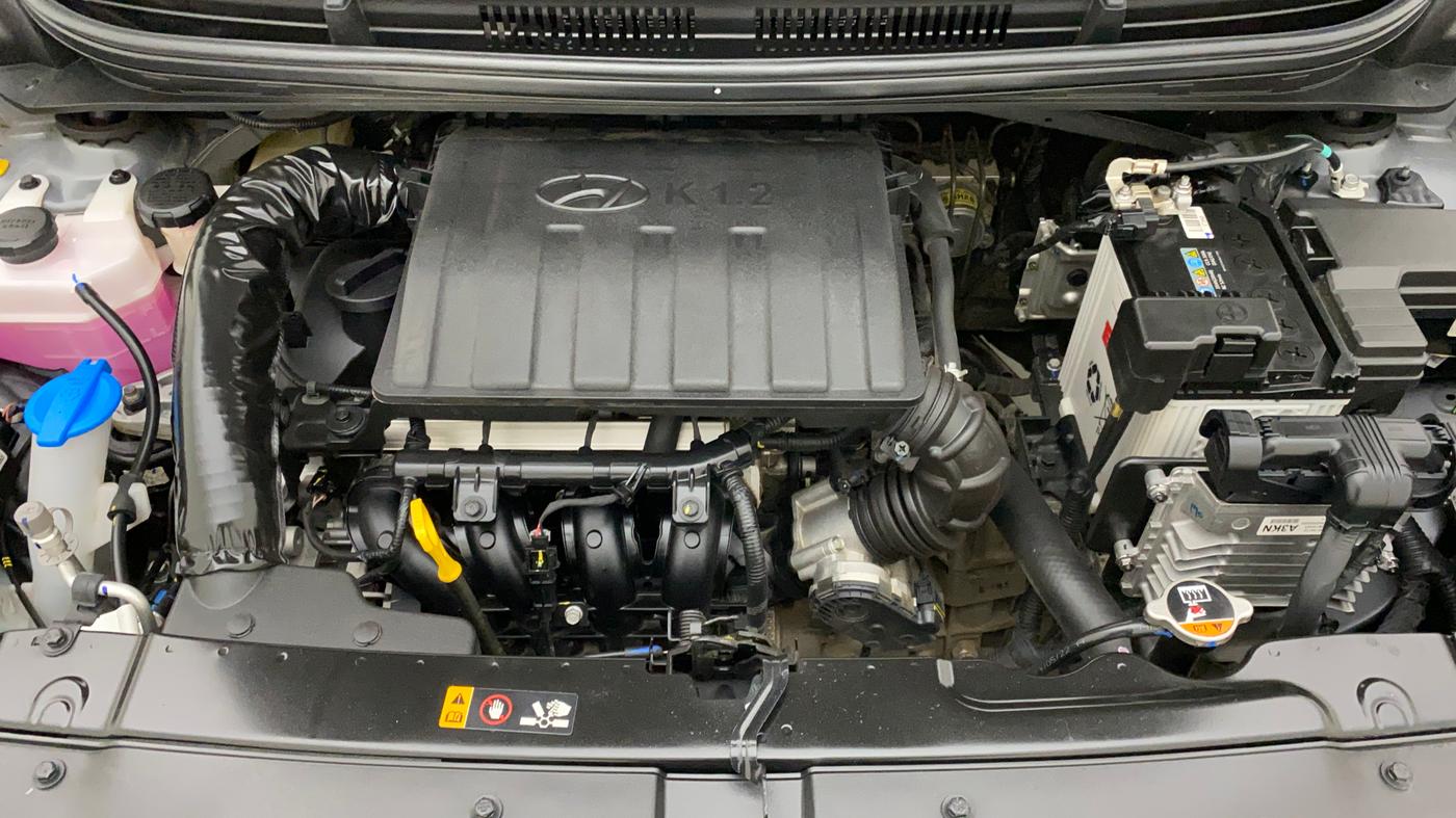 2022 Hyundai AURA SX PLUS 1.2 AMT, Petrol, Automatic, 9,393 km, Open Bonet