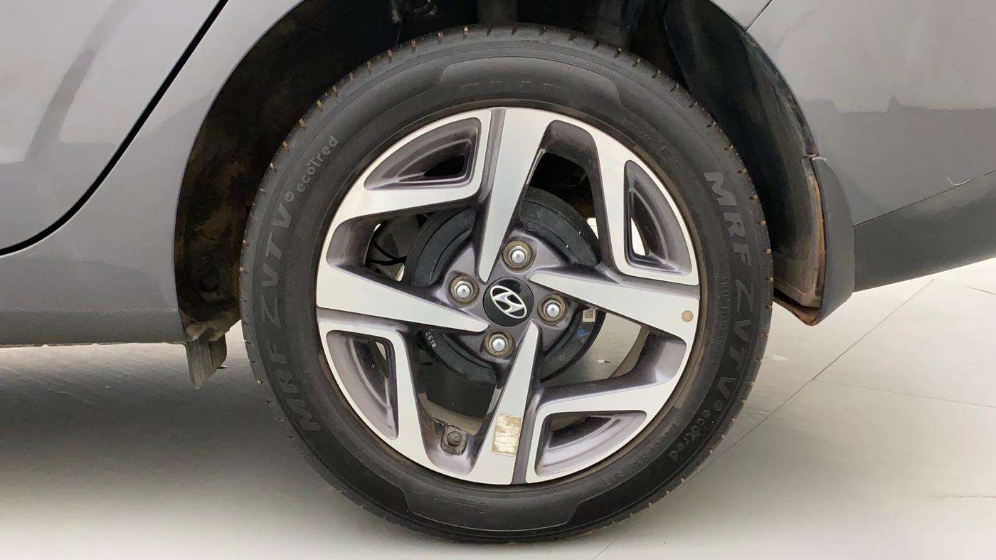 2022 Hyundai AURA SX PLUS 1.2 AMT, Petrol, Automatic, 9,393 km, Left Rear Wheel