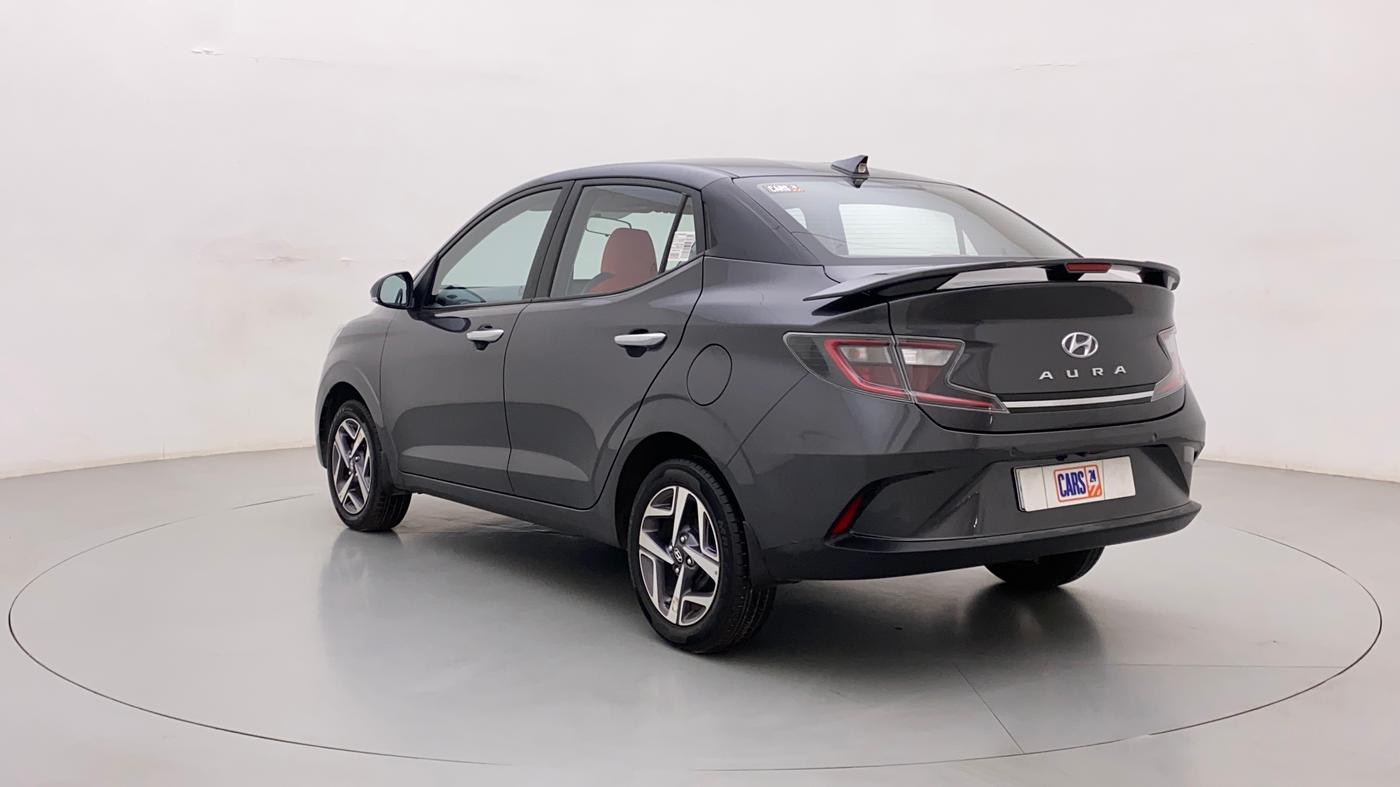 2022 Hyundai AURA SX PLUS 1.2 AMT, Petrol, Automatic, 9,393 km, Left Back Diagonal
