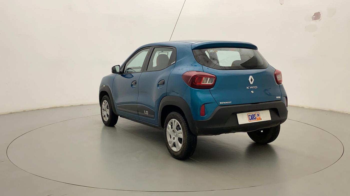 2021 Renault Kwid RXT 1.0 AMT (O), Petrol, Automatic, 19,422 km, Left Back Diagonal