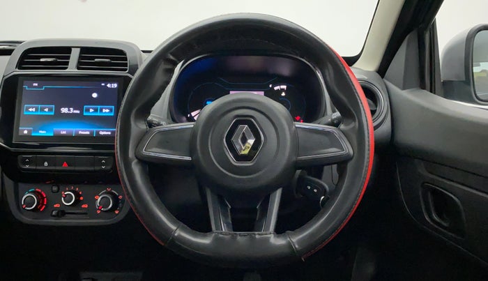 2021 Renault Kwid RXT 1.0 AMT (O), Petrol, Automatic, 19,422 km, Steering Wheel Close Up
