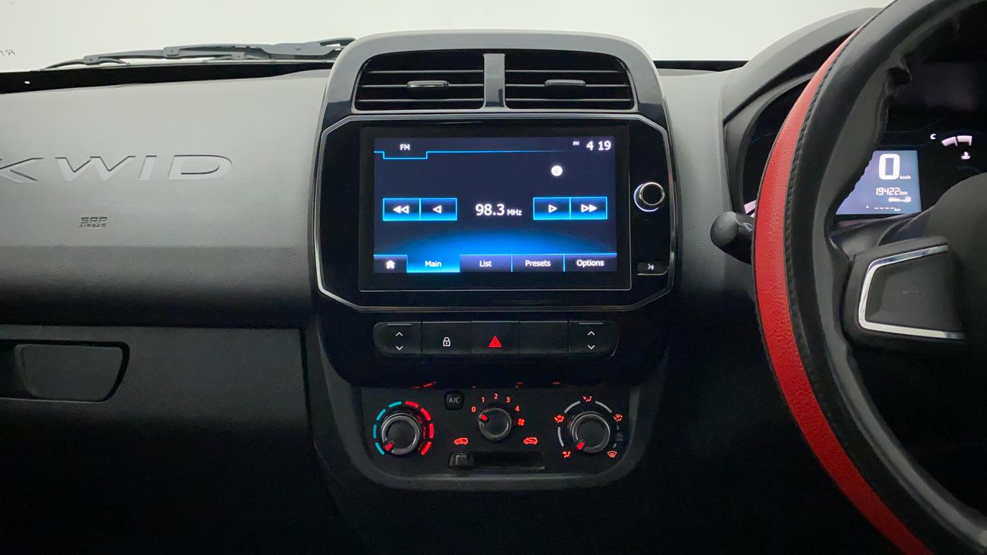 2021 Renault Kwid RXT 1.0 AMT (O), Petrol, Automatic, 19,422 km, Air Conditioner