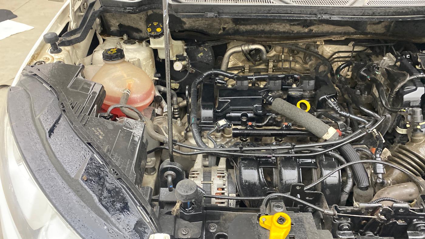 2018 Ford Ecosport TITANIUM 1.5L PETROL AT, Petrol, Automatic, 35,384 km, Engine View - Right