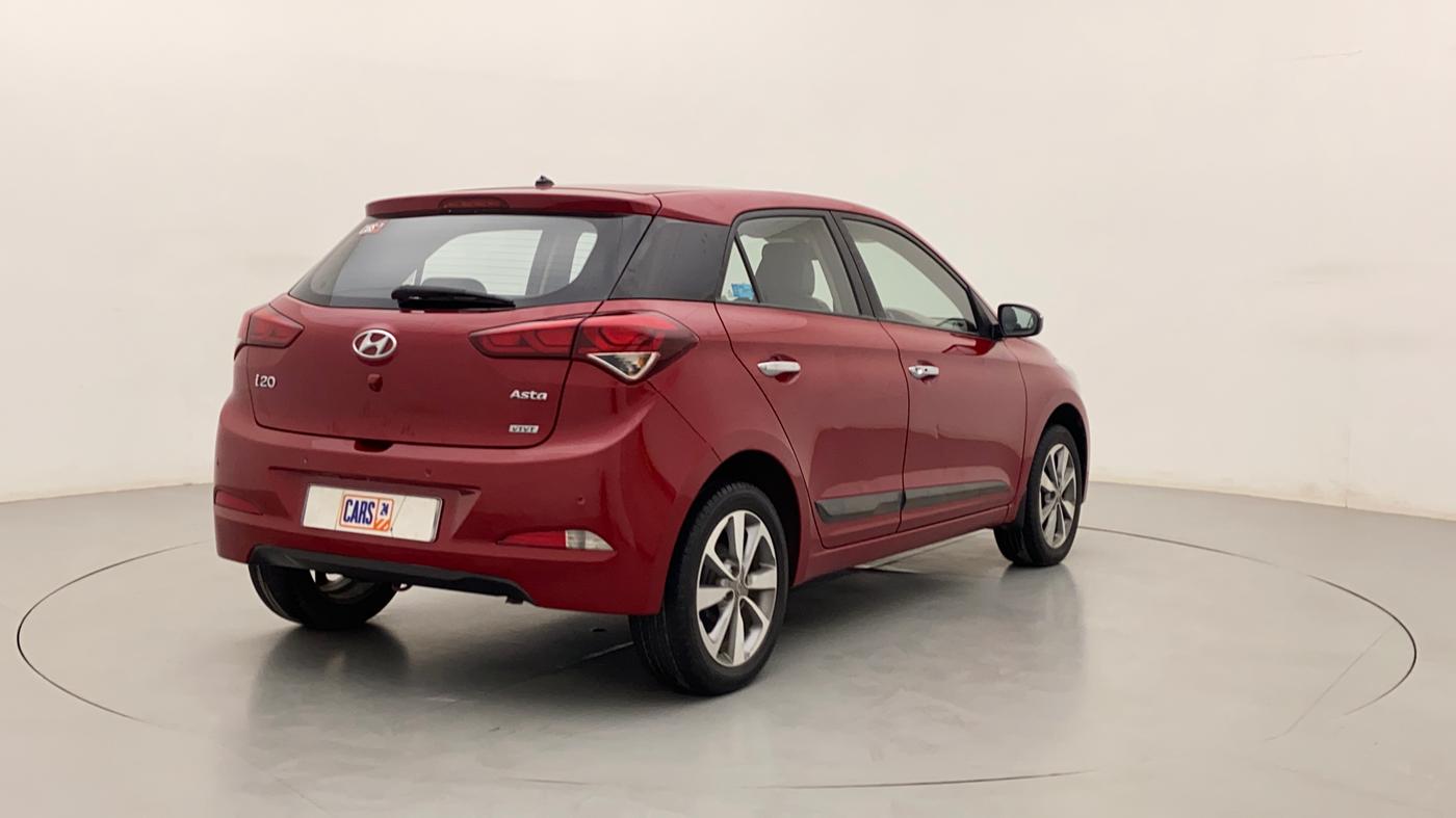 2017 Hyundai Elite i20 ASTA 1.2, Petrol, Manual, 37,477 km, Right Back Diagonal