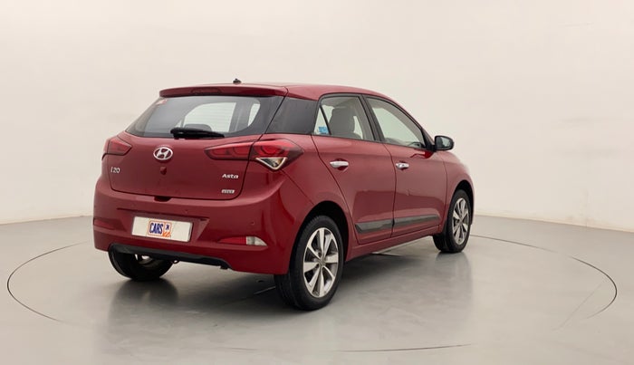 2017 Hyundai Elite i20 ASTA 1.2, Petrol, Manual, 37,477 km, Right Back Diagonal