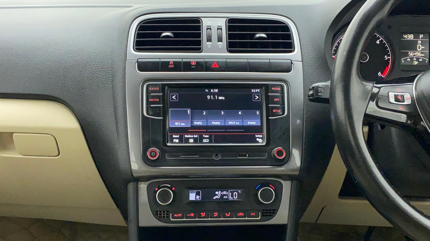 2019 Volkswagen Vento HIGHLINE PLUS 1.5 AT 16 ALLOY, Diesel, Automatic, 56,496 km, Air Conditioner