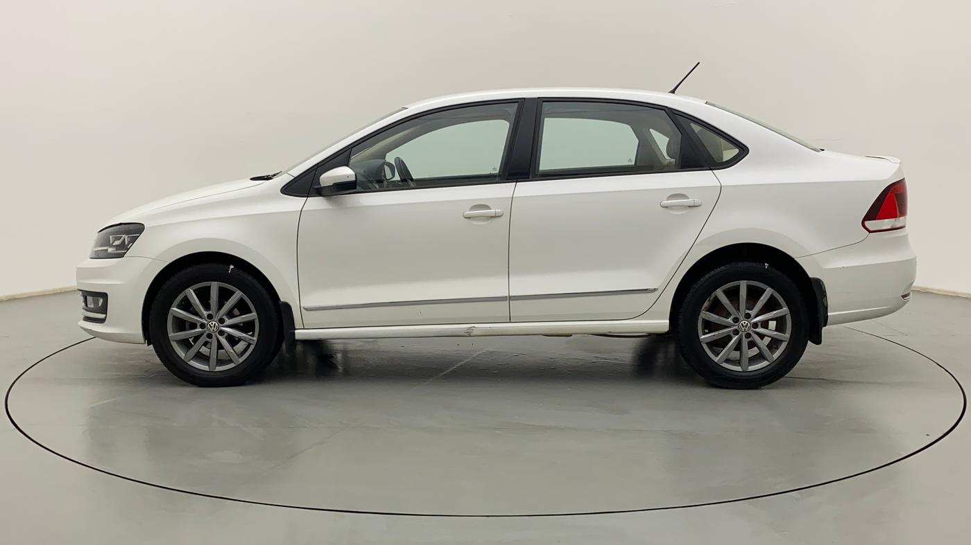 2019 Volkswagen Vento HIGHLINE PLUS 1.5 AT 16 ALLOY, Diesel, Automatic, 56,496 km, Left Side