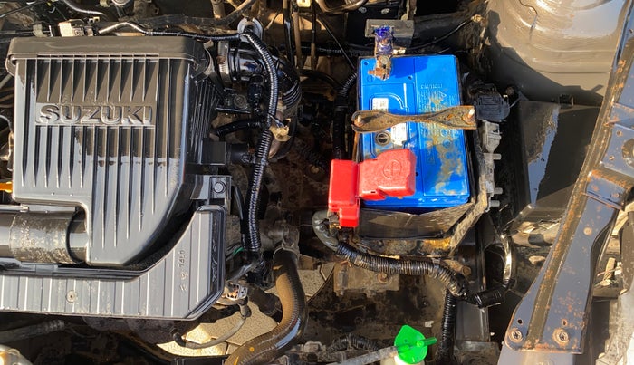 2017 Maruti Swift VXI, Petrol, Manual, 1,22,660 km, Engine View - Left