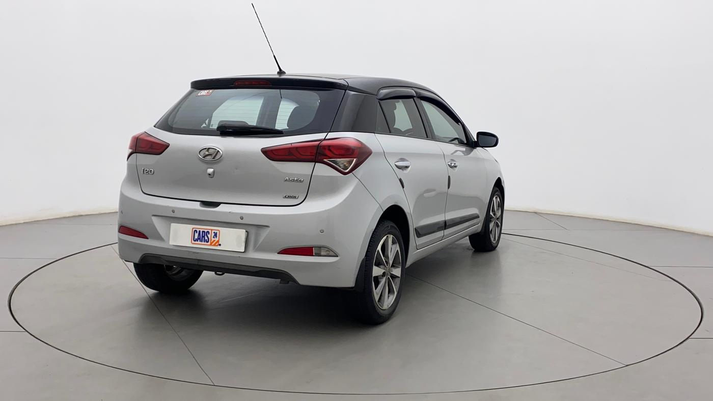 2016 Hyundai Elite i20 ASTA 1.4 CRDI, Diesel, Manual, 1,14,015 km, Right Back Diagonal