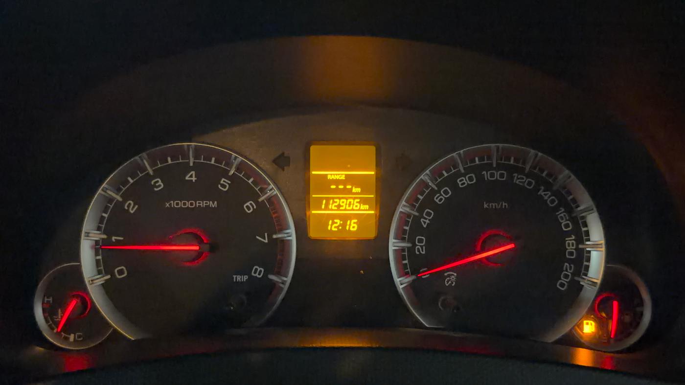 2016 Maruti Swift VXI, Petrol, Manual, 1,12,899 km, Odometer Image