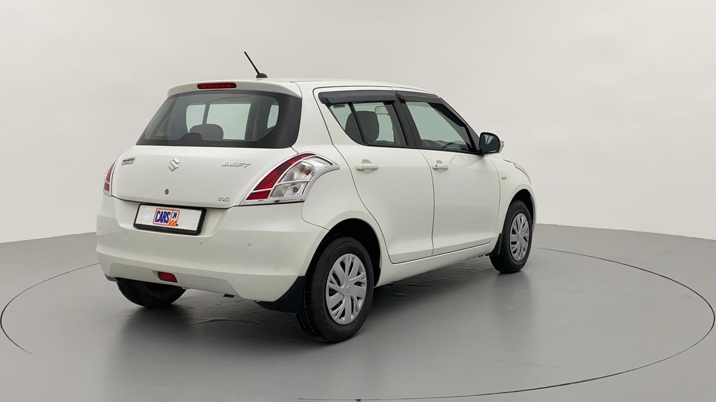 2017 Maruti Swift VXI D, Petrol, Manual, 37,940 km, Right Back Diagonal (45- Degree) View