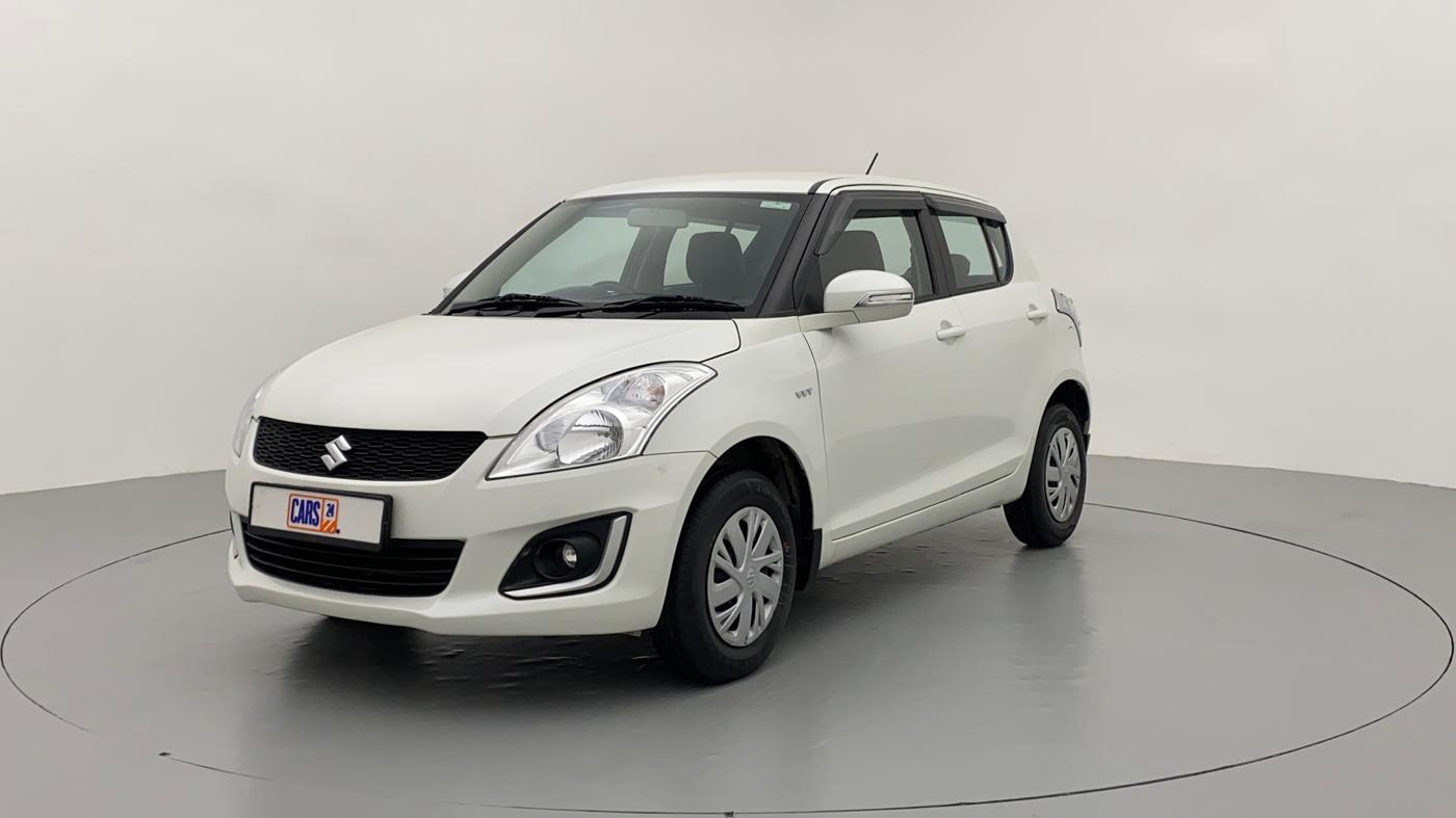2017 Maruti Swift VXI D, Petrol, Manual, 37,940 km, Left Front Diagonal (45- Degree) View