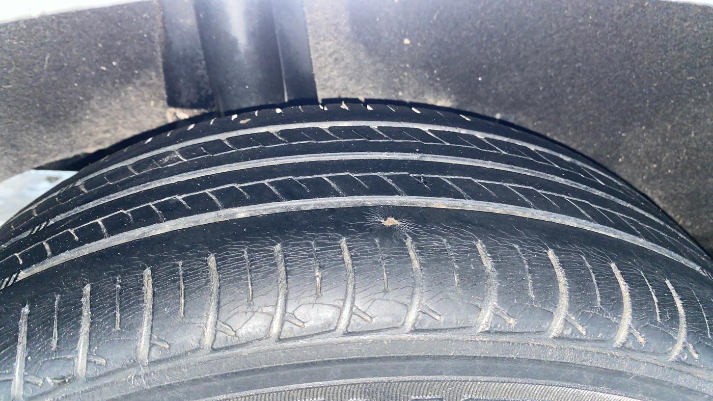 2017 Maruti Baleno DELTA PETROL 1.2, Petrol, Manual, 73,390 km, Right Rear Tyre Tread