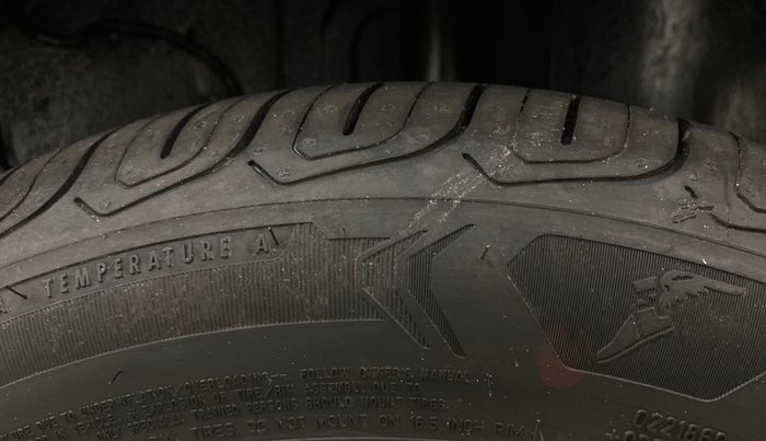 2023 Tata ALTROZ XZ DIESEL, Diesel, Manual, 98,222 km, Left Rear Tyre Tread