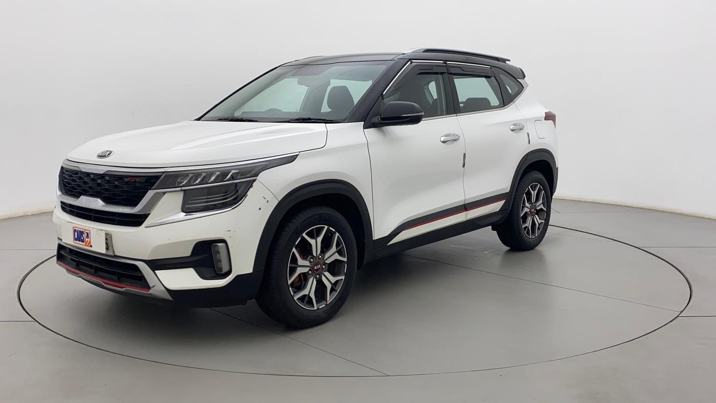 2019 KIA SELTOS GTX AT 1.4 PETROL, Petrol, Automatic, 63,075 km, Left Front Diagonal
