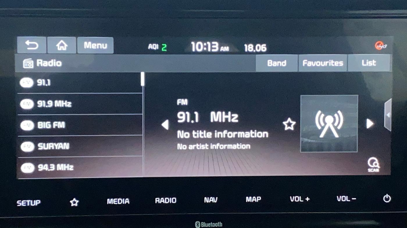 2019 KIA SELTOS GTX AT 1.4 PETROL, Petrol, Automatic, 63,075 km, Infotainment System