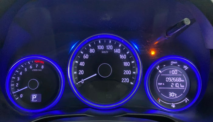 2016 Honda City 1.5L I-VTEC VX CVT, CNG, Automatic, 92,780 km, Odometer Image