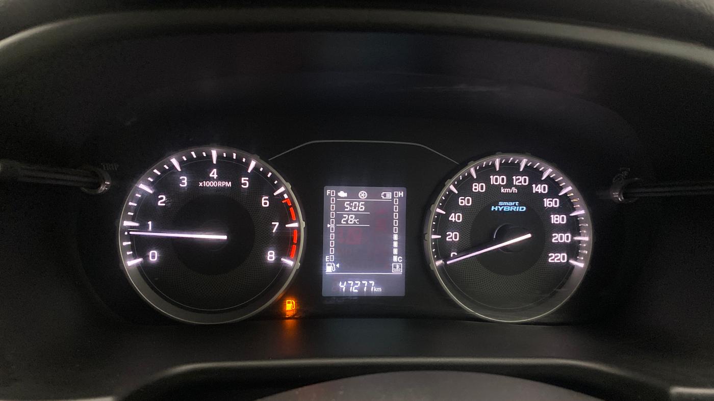 2023 Maruti BREZZA VXI SMART HYBRID, Petrol, Manual, 47,277 km, Odometer Image