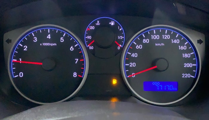 2013 Hyundai i20 SPORTZ 1.2, Petrol, Manual, 77,170 km, Odometer Image