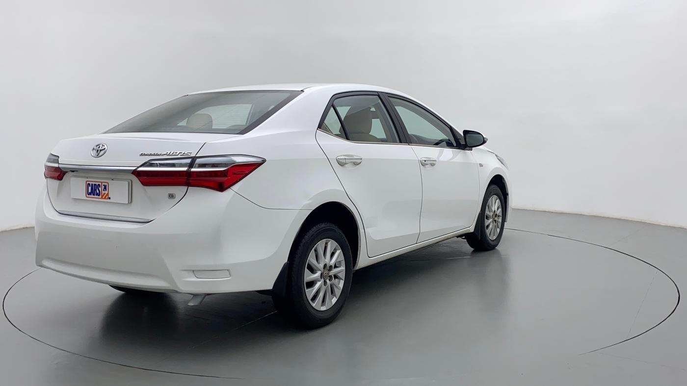 2017 Toyota Corolla Altis G, Petrol, Manual, 19,314 km, Right Back Diagonal