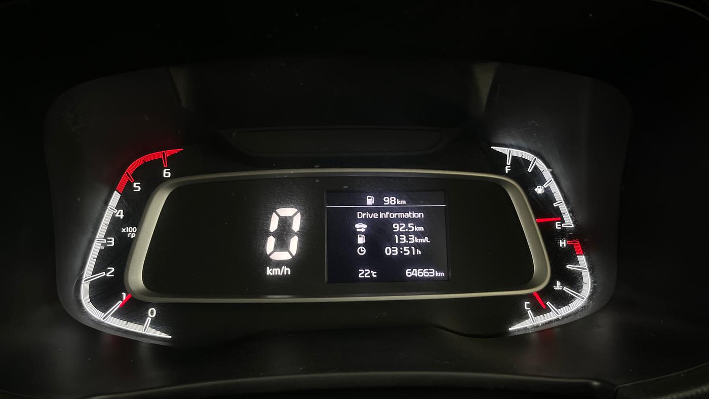2021 KIA SONET HTX 1.5, Diesel, Manual, 64,663 km, Odometer Image