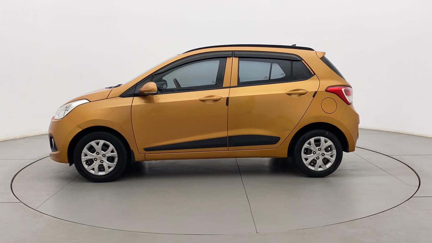 2016 Hyundai Grand i10 SPORTZ 1.2 KAPPA VTVT, Petrol, Manual, 67,094 km, Left Side