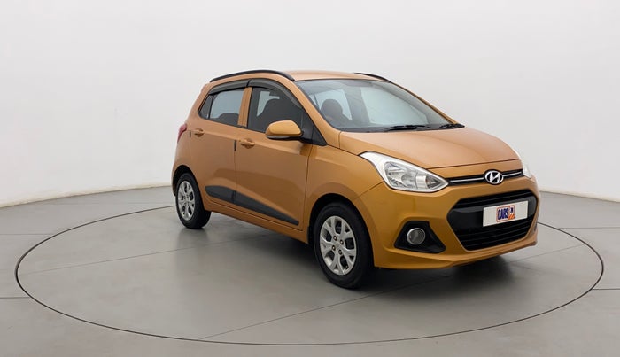 2016 Hyundai Grand i10 SPORTZ 1.2 KAPPA VTVT, Petrol, Manual, 67,094 km, Right Front Diagonal