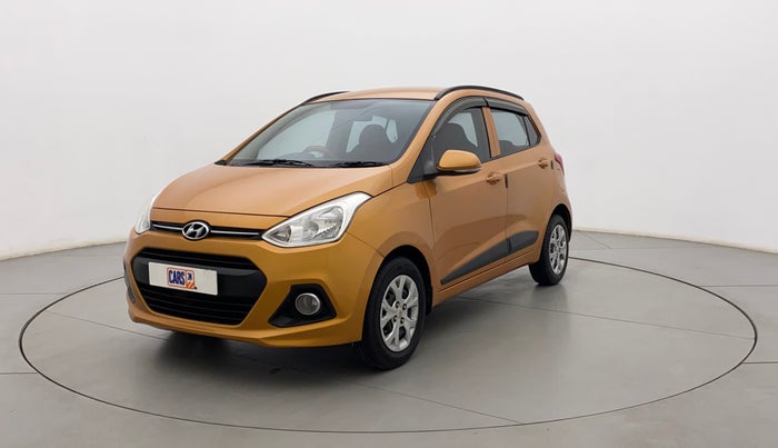 2016 Hyundai Grand i10 SPORTZ 1.2 KAPPA VTVT, Petrol, Manual, 67,094 km, Left Front Diagonal