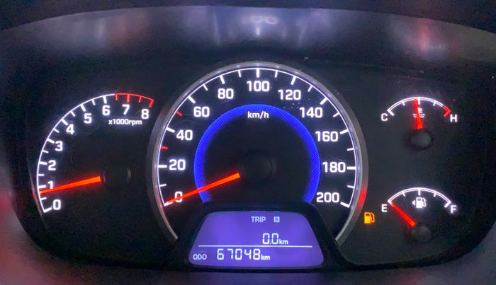 2016 Hyundai Grand i10 SPORTZ 1.2 KAPPA VTVT, Petrol, Manual, 67,094 km, Odometer Image