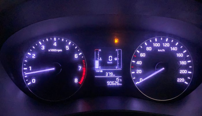 2017 Hyundai Elite i20 SPORTZ 1.2, Petrol, Manual, 90,588 km, Odometer Image