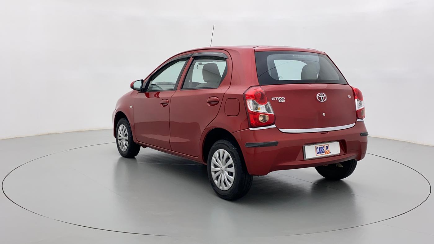 2014 Toyota Etios Liva G SP, Petrol, Manual, 22,230 km, Left Back Diagonal