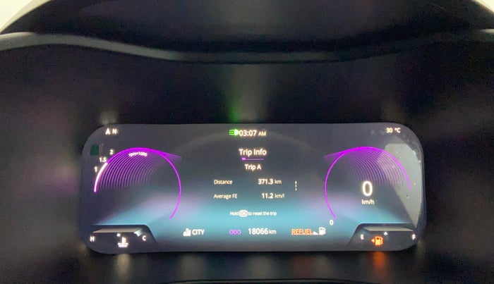 2023 Tata NEXON FEARLESS 1.2 REVOTRON 6 MT DT, Petrol, Manual, 18,004 km, Odometer Image