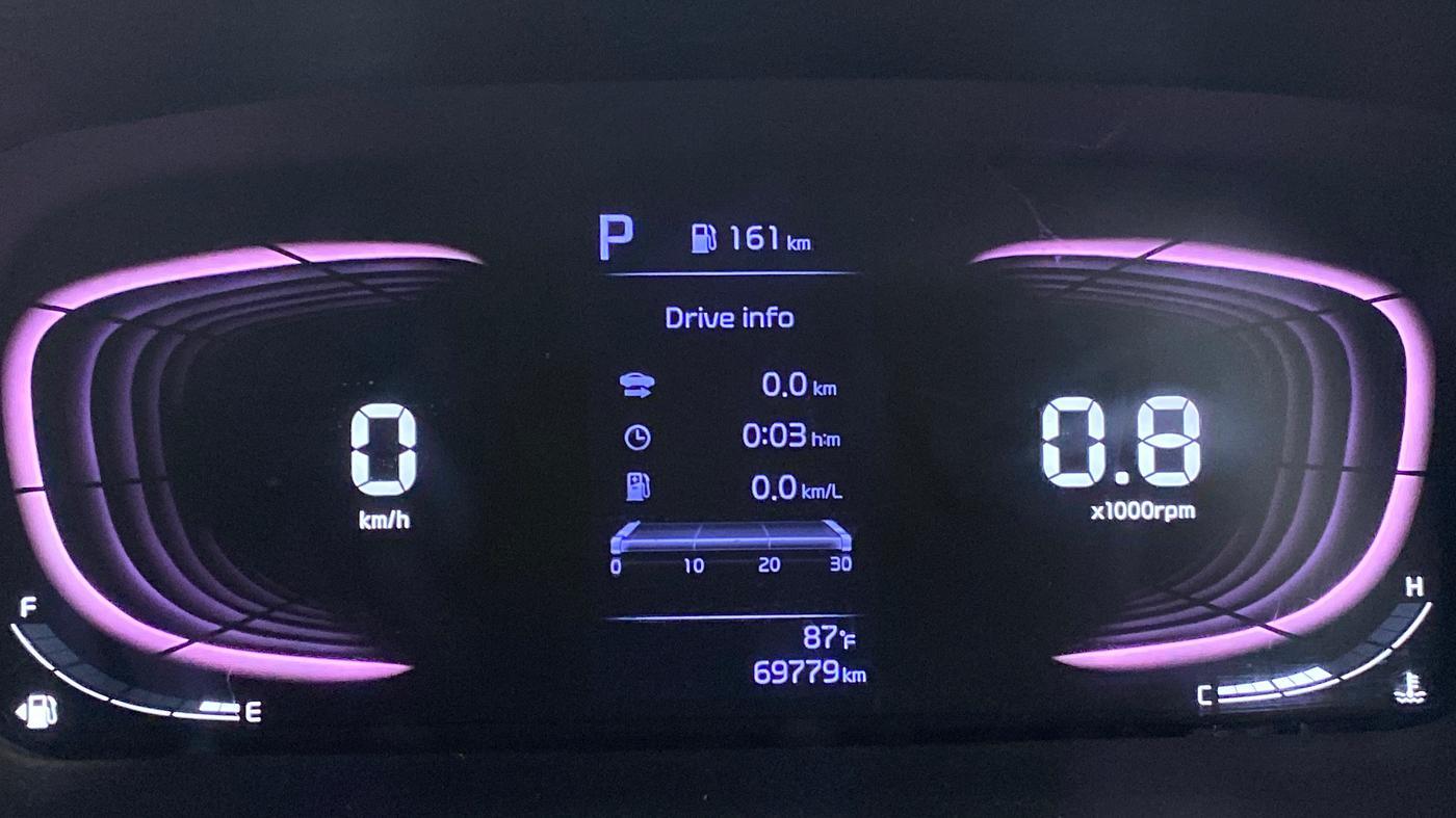 2023 KIA CARENS LUXURY PLUS 1.5 DIESEL AT 7 STR, Diesel, Automatic, 69,779 km, Odometer Image
