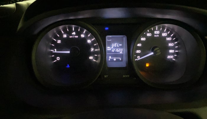 2018 Tata Tiago XM PETROL, Petrol, Manual, 1,21,475 km, Odometer Image