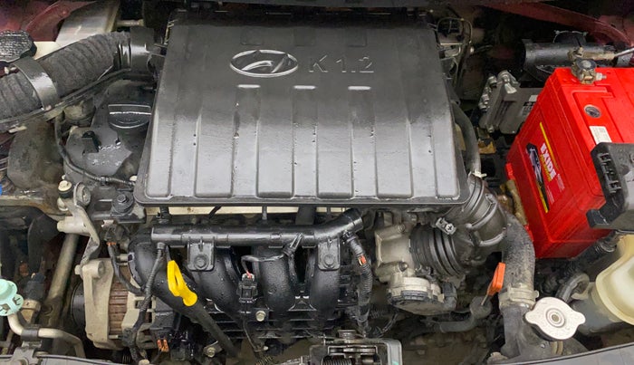 2016 Hyundai Grand i10 ASTA (O) AT 1.2 KAPPA VTVT, Petrol, Automatic, 63,796 km, Engine View