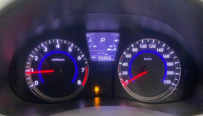 2016 Hyundai Verna FLUIDIC 4S1.6 VTVT SX AT, Petrol, Automatic, 95,846 km, Odometer Image