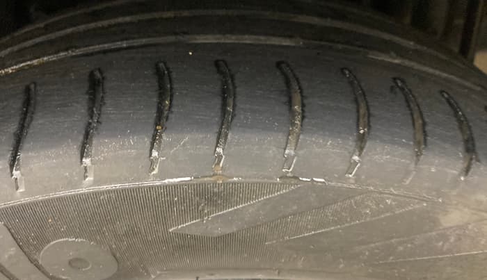2021 Tata TIGOR XZ PETROL, Petrol, Manual, 1,22,399 km, Left Rear Tyre Tread