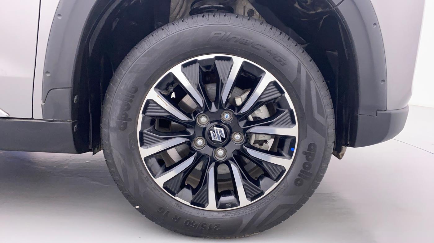 2021 Maruti Vitara Brezza ZXI +, Petrol, Manual, 7,976 km, Right Front Wheel