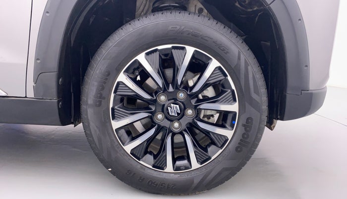 2021 Maruti Vitara Brezza ZXI +, Petrol, Manual, 7,976 km, Right Front Wheel