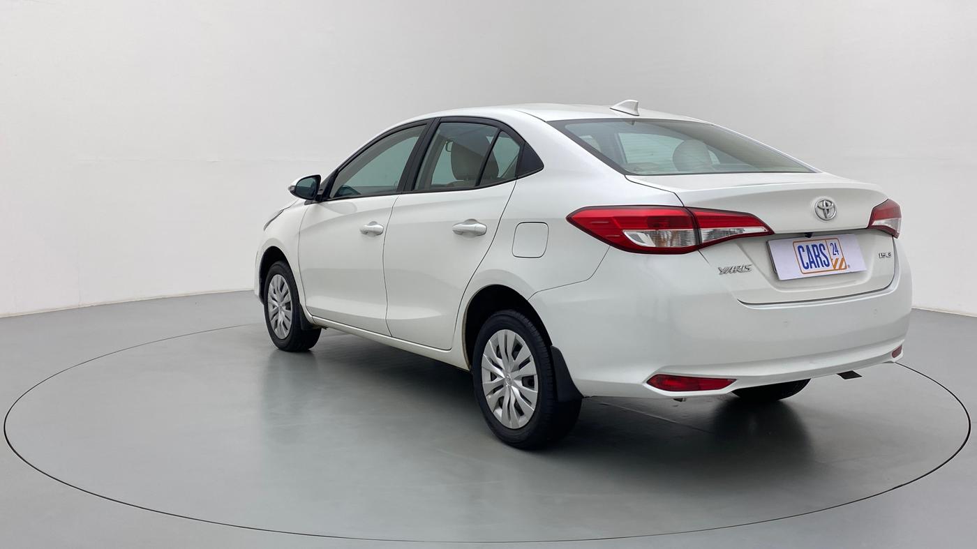 2018 Toyota YARIS G CVT, Petrol, Automatic, 56,714 km, Left Back Diagonal
