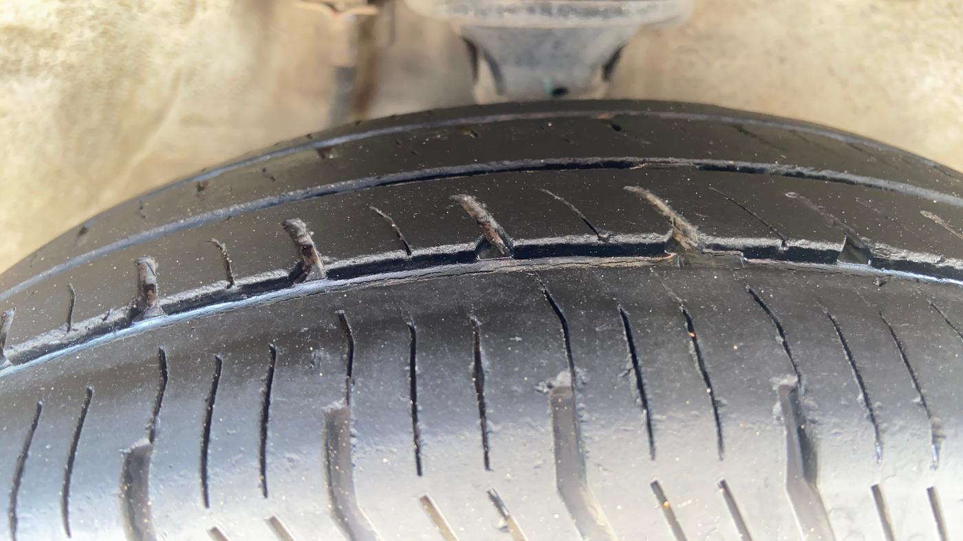 2018 Maruti Alto 800 LXI, Petrol, Manual, 91,965 km, Right Front Tyre Tread