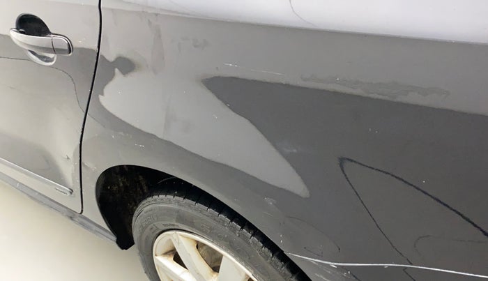 2011 Volkswagen Vento HIGHLINE PETROL AT, Petrol, Automatic, 67,403 km, Left quarter panel - Slightly dented