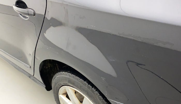 2011 Volkswagen Vento HIGHLINE PETROL AT, Petrol, Automatic, 67,403 km, Left quarter panel - Minor scratches