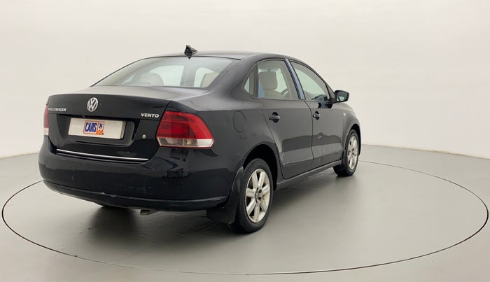 2011 Volkswagen Vento HIGHLINE PETROL AT, Petrol, Automatic, 67,403 km, Right Back Diagonal