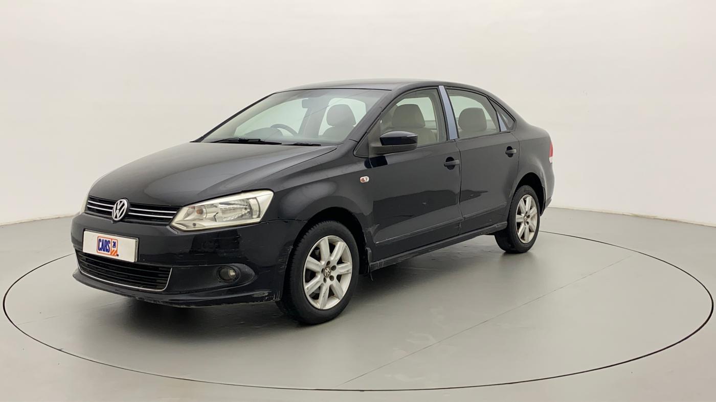 2011 Volkswagen Vento HIGHLINE PETROL AT, Petrol, Automatic, 67,403 km, Left Front Diagonal